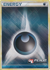 Darkness Energy Unnumbered Crosshatch Holo Promo - 2010 Play! Pokemon